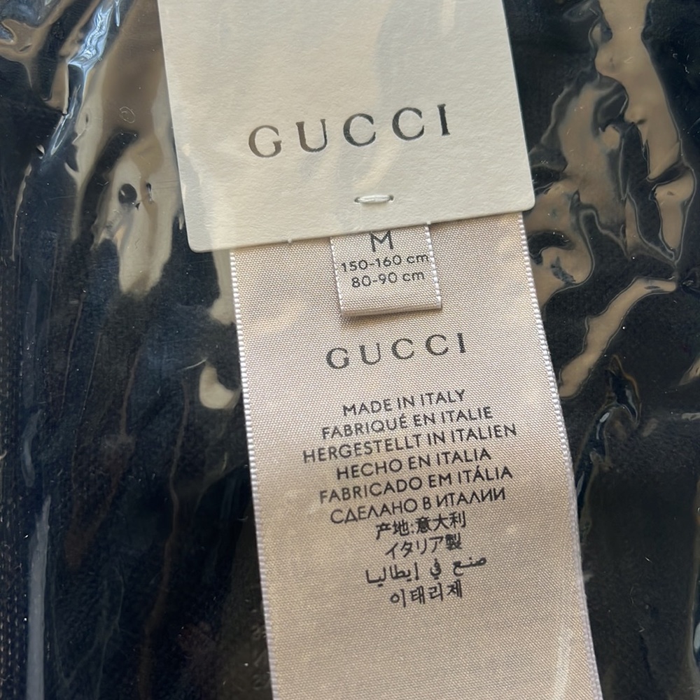 Gucci Tights Stockings Supremalis Logo - Picture 3 of 7